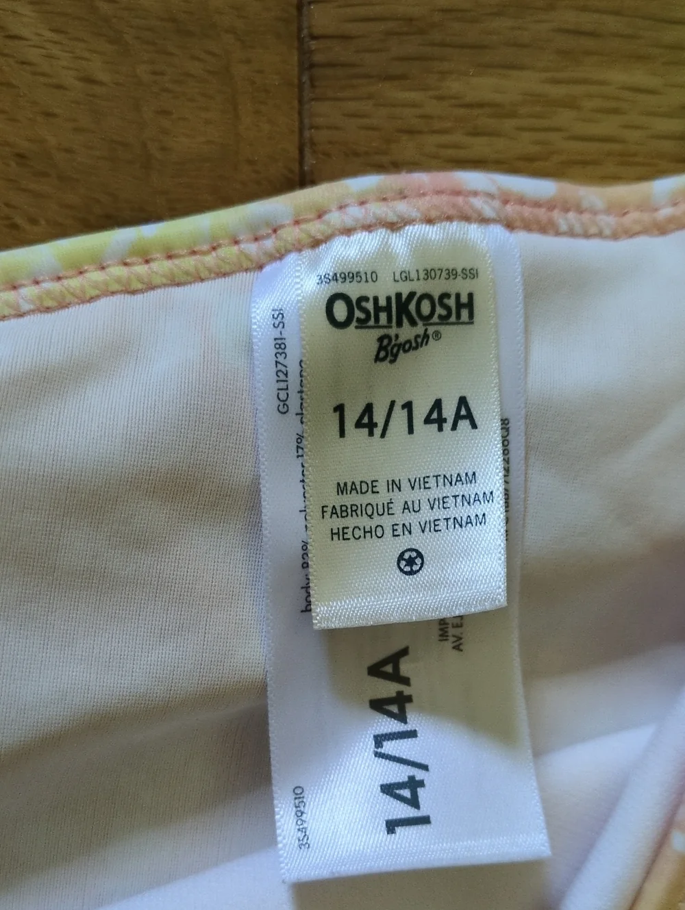 Girls Size 14 Swimsuit